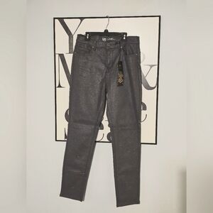 DG2 gray/blue glitter women's pants